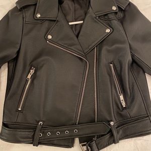 Beautiful Faux Leather Jacket - Never Worn